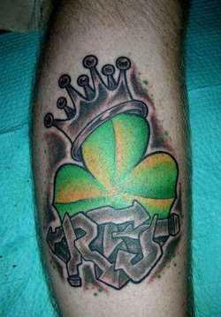Cool Irish Tattoo Design Picture