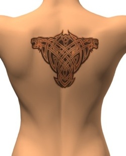Celtic Tiger Tattoo Design Picture