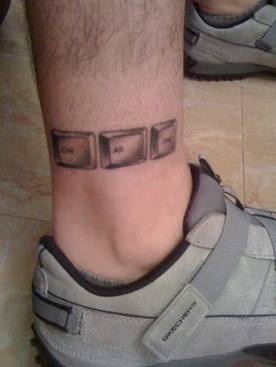 Ankle Tattoo Designs for Men Picture