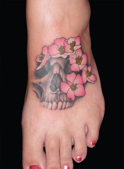 Skull Tattoo Designs for Women Picture