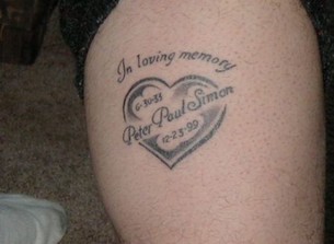 RIP dad tattoo design picture