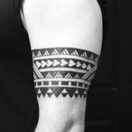Polynesian Armband Tattoo Design Picture