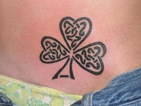 Small Irish Tattoo Design Picture