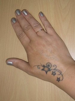 Hand Tattoo Design for Women Picture