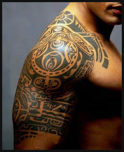 Polynesian Arm Tattoo Design Picture
