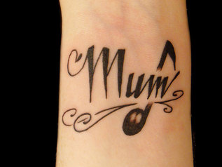 Mum Tattoo Design for Men Picture