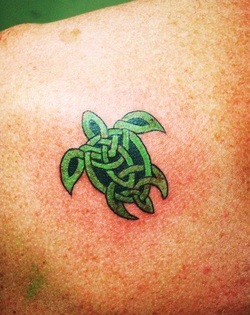 Celtic Turtle Tattoo Design Picture