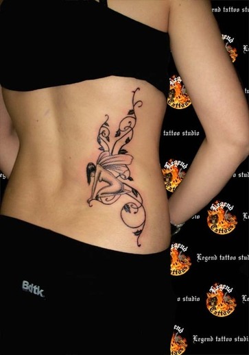 Tribal Fairy Tattoo Design Picture