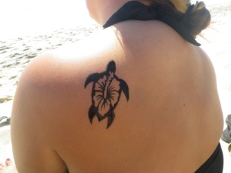 Honu Turtle Tattoo Design Picture