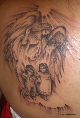 Guardian Angel Tattoo Design Picture 1