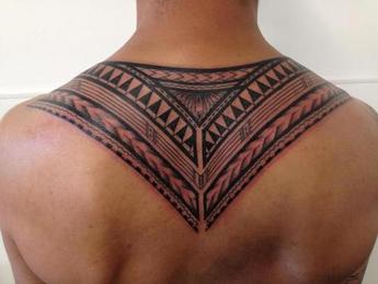 Samoan Tattoo Design for Back Picture