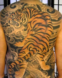 Japanese Tiger Tattoo Design Picture