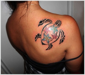 Turtle Tattoo Design for Women Picture