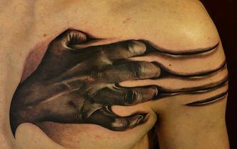 3D Tattoo Design for Men Picture