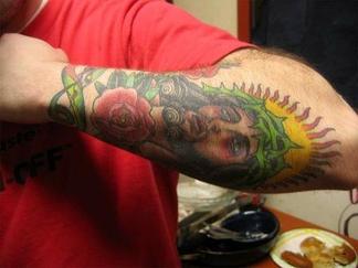 Jesus Tattoo Design for Arm Picture