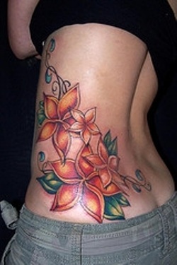 Hawaiian Tattoo Design for Side Picture