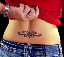 Small Lower Back Tattoo Design Picture
