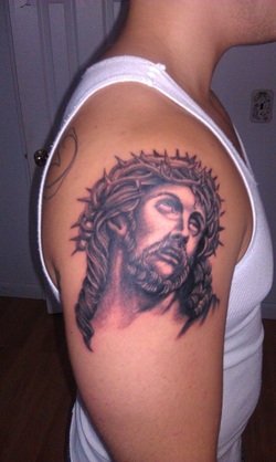 Jesus Tattoo Design for Sleeve Picture
