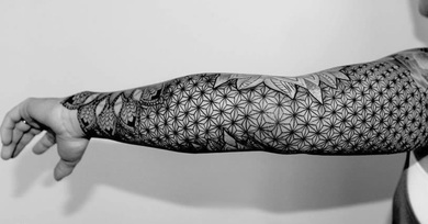 3D Sleeve Tattoo Design Picture
