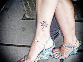 Small Lotus Tattoo Design Picture