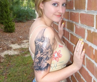 Right Arm Tattoo Design Picture