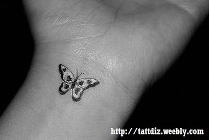 Small Butterfly Tattoo Design Picture