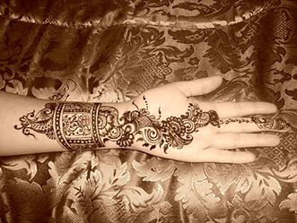 Arabic Henna Tattoo Design Picture