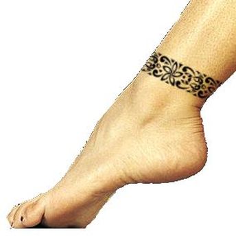 Ankle Band Tattoo Design Picture