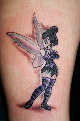Dark Fairy Tattoo Design Picture