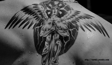 Warrior Angel Tattoo Design Picture 7