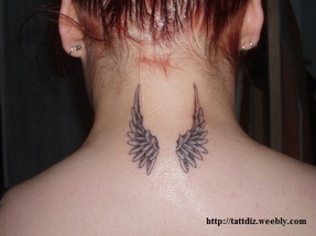 Small Angel Wing Tattoo Designs Picture