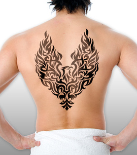 Phoenix Wings Tattoo Design Picture