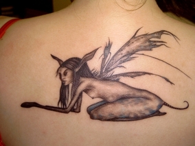 Evil Fairy Tattoo Design Picture