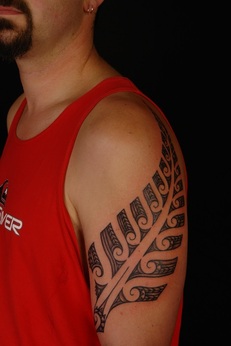 Maori Silver Fern Tattoo Design Picture