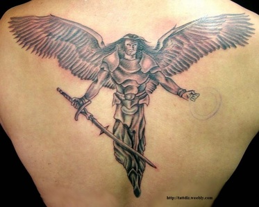 Male Angel Tattoo Designs Picture