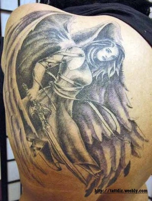 Guardian Angel Tattoo Design Picture 8
