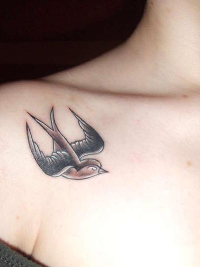 Swallow Bird Tattoo Design Picture