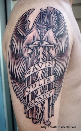 Guardian Angel Tattoo Design Picture 5