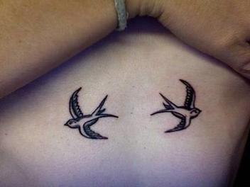 Flying Bird Tattoo Design Picture