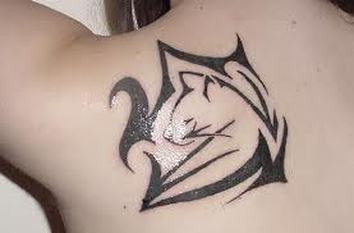 Celtic Cat Tattoo Design Picture