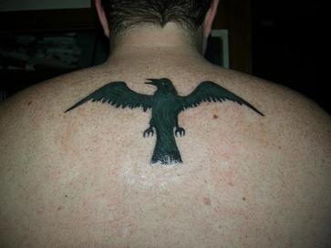 Raven Bird Tattoo Design Picture