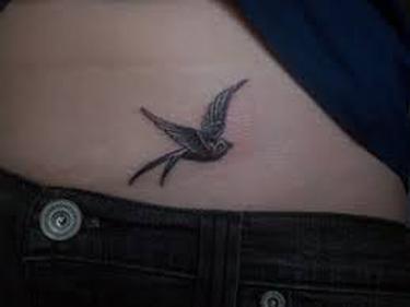 Sparrow Bird Tattoo Design Picture